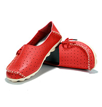 Breathable Lace Up Loafers 