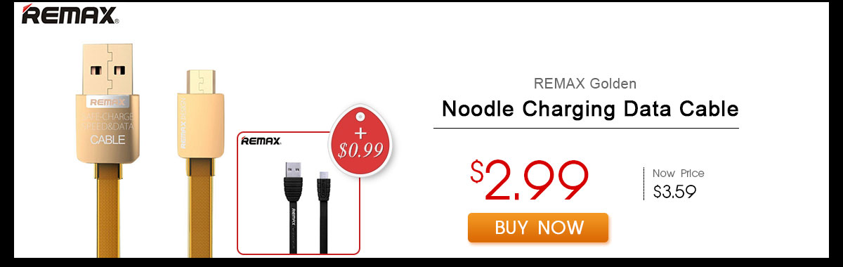 REMAX Golden Noodle Charging Data Cable