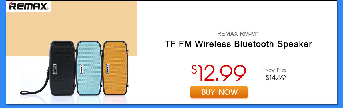REMAX RM-M1 TF FM Wireless Bluetooth Speaker