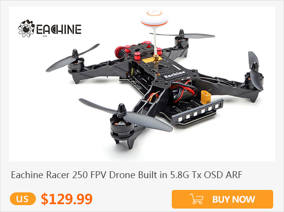 Eachine Racer 250 FPV Drone Built in 5.8G Tx OSD ARF 