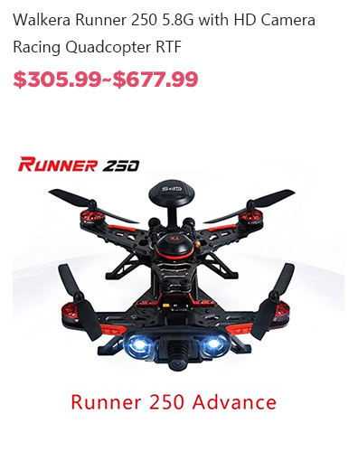 Walkera Runner 250 5.8G with HD Camera Racing Quadcopter RTF