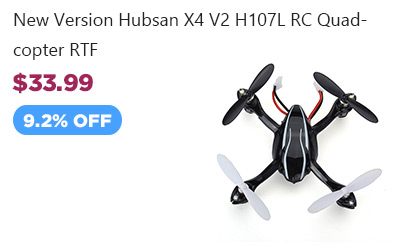 New Version Hubsan X4 V2 H107L RC Quadcopter RTF
