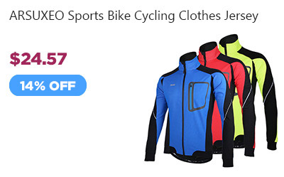 ARSUXEO Sports Bike Cycling Clothes Jersey