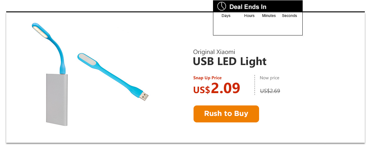Original Xiaomi USB LED Light