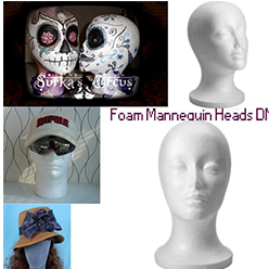 Foam Mannequin Head Model

