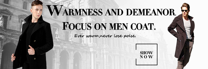 Warmness And Demeanor.Focus on Men Coat.