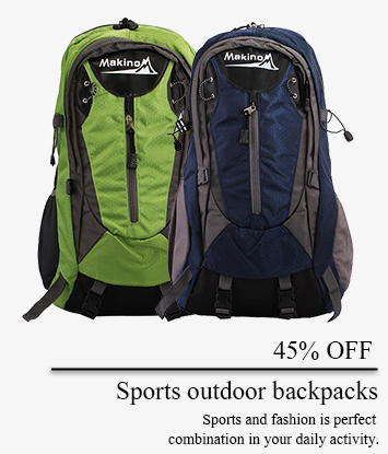 Sports outdoor backpacks.