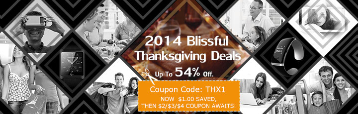 2014 Blissful Thanksgiving Deals