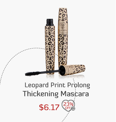 Leopard Print Prolong Thickening Mascara