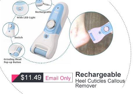 Rechargeable Heel Cuticles Callous Remover