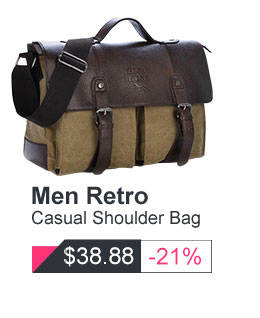 Men Retro Casual Shoulder Bag