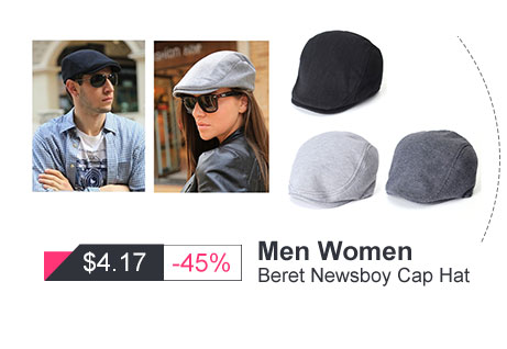 Men Women Beret Newsboy Cap Hat