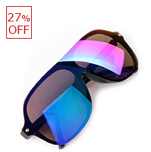 Polarized Lens Riding Mirrored Sunglasses