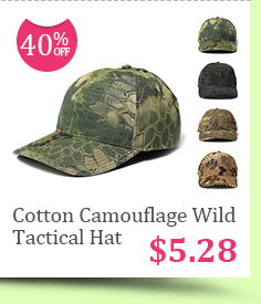 Cotton Camouflage Wild Tactical Hat
