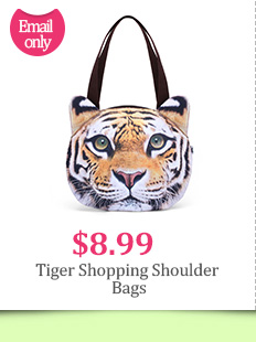 Tiger Shopping Shoulder Bags