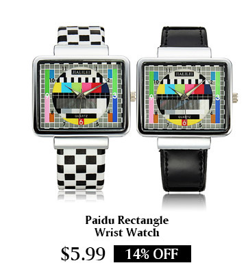 Paidu Rectangle Wrist Watch