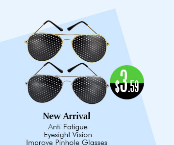 Anti Fatigue Eyesight Vision Improve Pinhole Glasses 