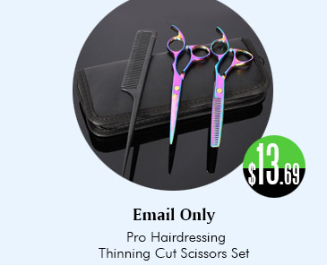 Pro Hairdressing Thinning Cut Scissors Set 