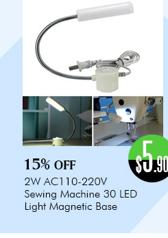 2W AC110-220V Sewing Machine 30 LED  Light Magnetic Base 