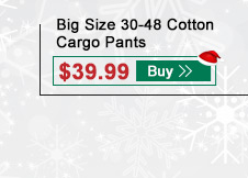 Mens Big Size Cargo Pants