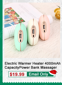 Electric Warmer Heater Vibration Massage 4000mAh CapacityPower Bank 