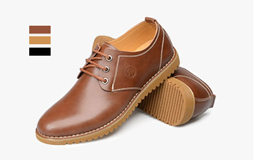 Big Size Men Casual Flat Leather Shoes