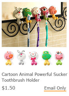 Cartoon Animal Powerful Sucker Toothbrush Holder