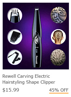 Rewell Carving Electric Hairstyling Shape Clipper