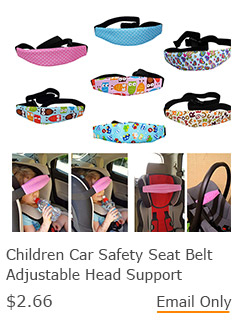 Children Car Safety Seat Belt Adjustable Head Support
