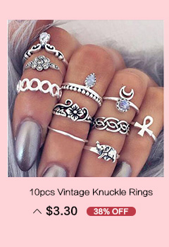 10pcs Vintage Knuckle Rings