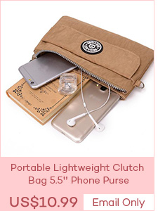 Portable Lightweight Clutch Bag 5.5'' Phone Purse For Iphone 7Plus