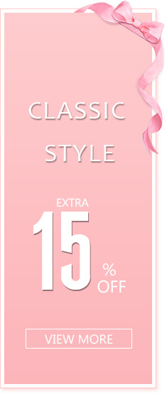 CLASSIC STYLE.EXTRA 15% OFF
