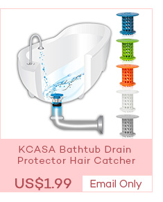 KCASA Multifunctional Bathromm Bathtub Drain Hair Catcher