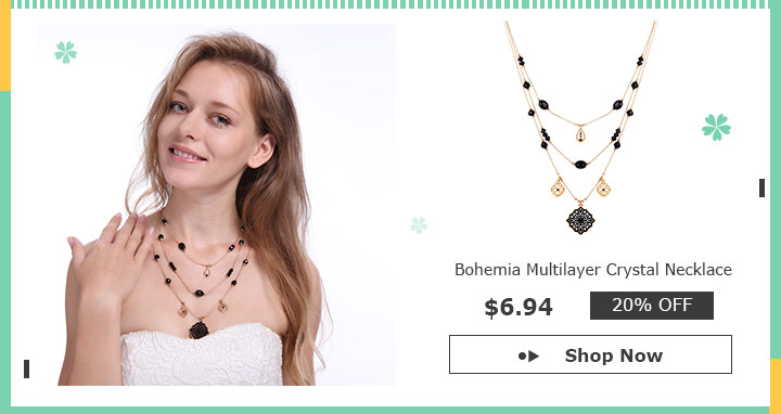 Bohemia Multilayer Crystal Necklace