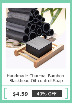 Handmade Charcoal Bamboo Blackhead Oil-control Soap