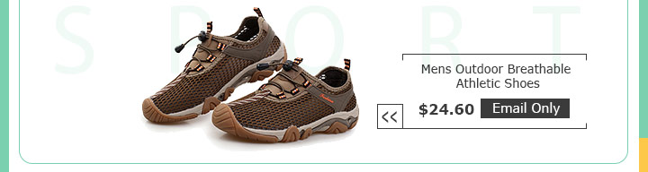 Mens Outdoor Breathable Athletic Shoes 