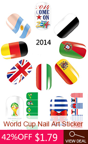 World Cup Nail Art Sticker