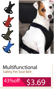 Multifunctional Safety Pet Seat Belt