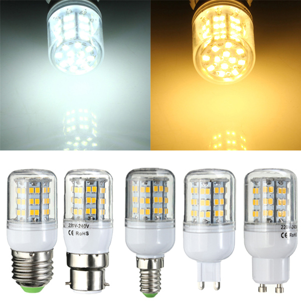 E27/E14/G9/GU10/B22 LED Corn Bulb Lamp AC220V