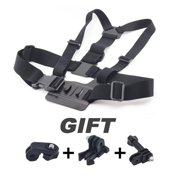 

Adjustable Chest Strap Belt Stap Mount for Hero Sports Cameras
