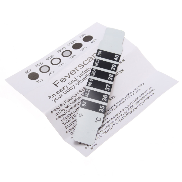 Baby Forehead Strip Thermometer Fever Temperature Test