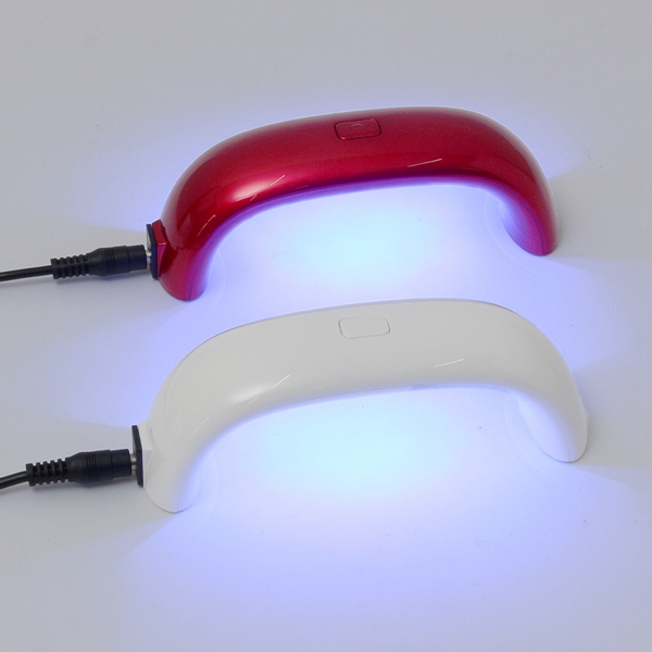 Mini 9W UV Gel Nail Polish Dryer LED Curing Lamp 