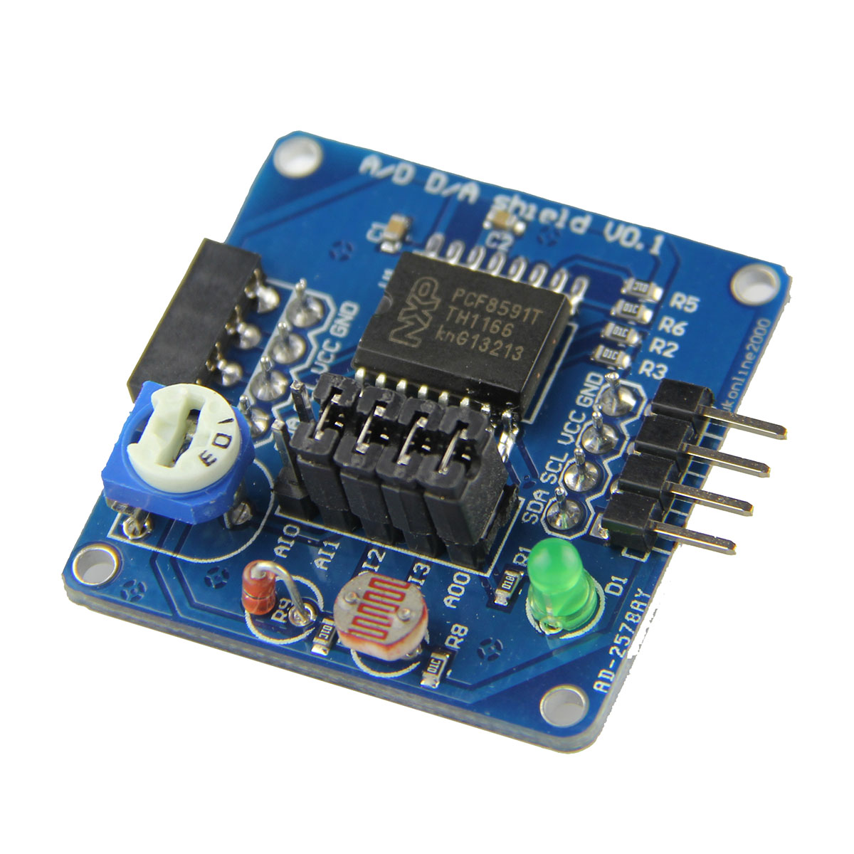 

AD / DA Shield Module For Raspberry Pi And Arduino