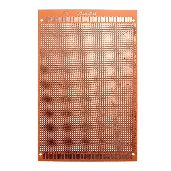 

5 Pcs 12 x 18cm PCB Prototyping Printed Circuit Board Breadboard