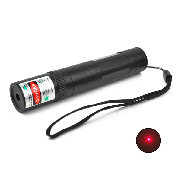 

LT-850 650nm Red Light Laser Pointer Flashlight 1*16340 1mw/4mw/5mw