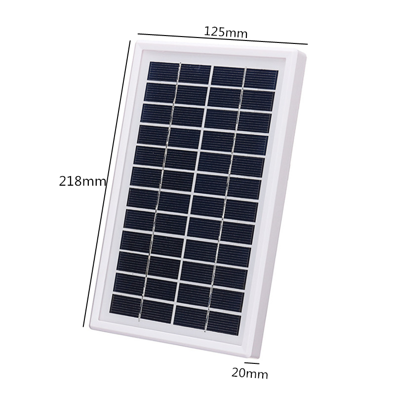 3W 12V Mini Polycrystalline Silicon Solar Panels DIY Powered Kit System 11