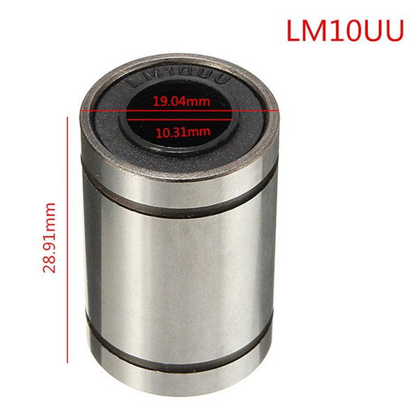 LM6UU/LM8UU/LM10UU Linear Bearing Steel 3D Printer Accessories 8