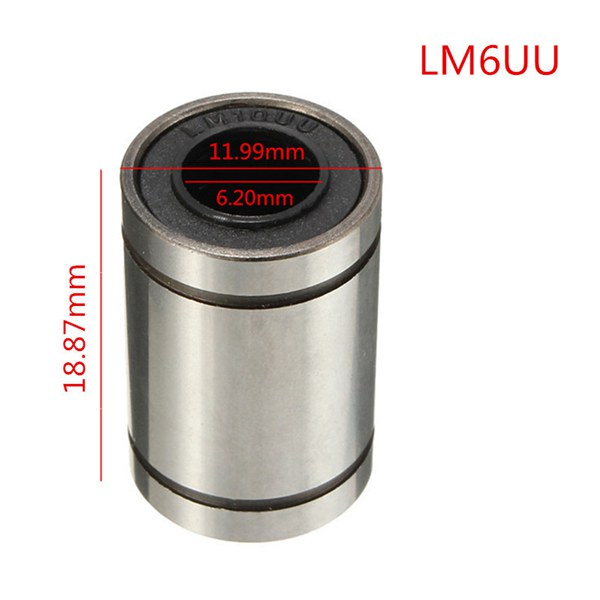 LM6UU/LM8UU/LM10UU Linear Bearing Steel 3D Printer Accessories 6