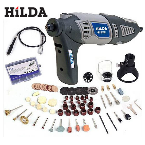 HILDA 220V 170W Variable Rotary Tool with 91pcs Accessories