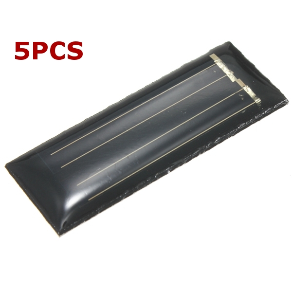 5PCS 1V 35mA Polycrystalline Mini Epoxy Solar Panel Photovoltaic Panel 5